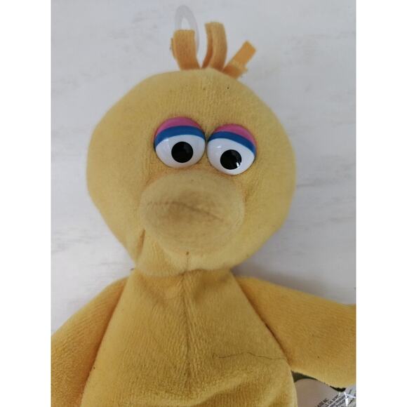 Applause Sesame Street Big Bird Bean Bag Plush 8 Inch 1997 Stuffed Animal Toy - Picture 2 of 11